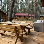 Wypoczywanko 24 W Borsku Feriehus *